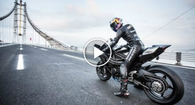Motociclista Leva Kawasaki H2R Dos 0 aos 400 Kmh Em Apenas 26 Segundos