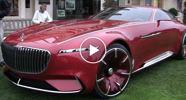 Veja Como Este Enorme e Luxuoso Carro Da Mercedes Pode Ser Totalmente Controlado Remotamente