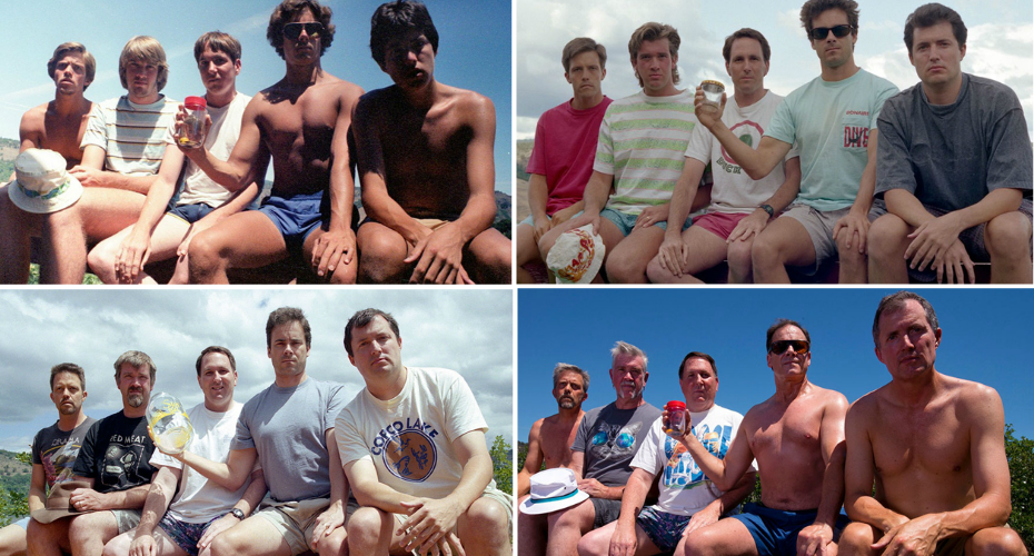 Grupo De Amigos Tira a Mesma Foto a Cada Cinco Anos Desde 1982