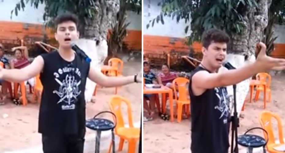 Jovem Arrasa Em Churrasco Familiar Ao Cantar Whitney Houston Jovem Arrasa Em Churrasco Familiar Ao Cantar Whitney Houston