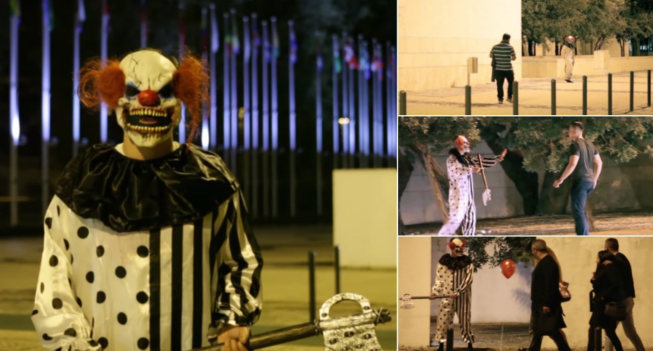 Palhaço Assassino De “IT: A Coisa” Tenta Espalhar Terror No Parque Das Nações Em Lisboa