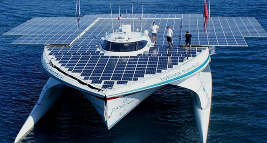 Com 809 Painéis, Este é o Maior Navio Do Mundo Movido a Energia Solar