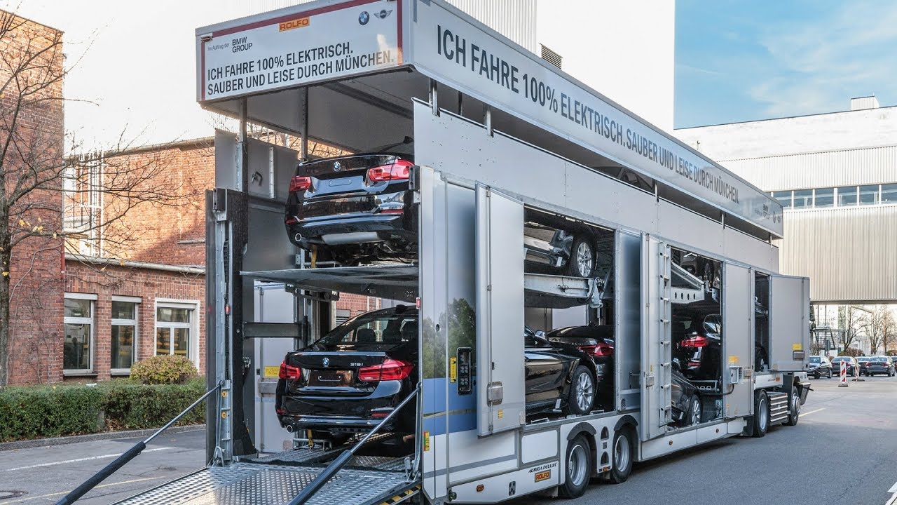 Vídeo Mostra Como Funciona o Camião Elétrico Que o Grupo BMW Usa Para Transportar Os Seus Automóveis