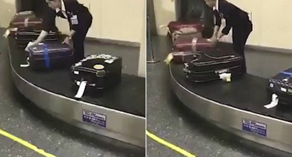 VIDEO: Cuidadosa Funcionária De Aeroporto Japonês Limpa Cada Uma Das Malas Antes De Serem Entregues Aos Passageiros VIDEO: Cuidadosa Funcionária De Aeroporto Japonês Limpa Cada Uma Das Malas Antes De Serem Entregues Aos Passageiros