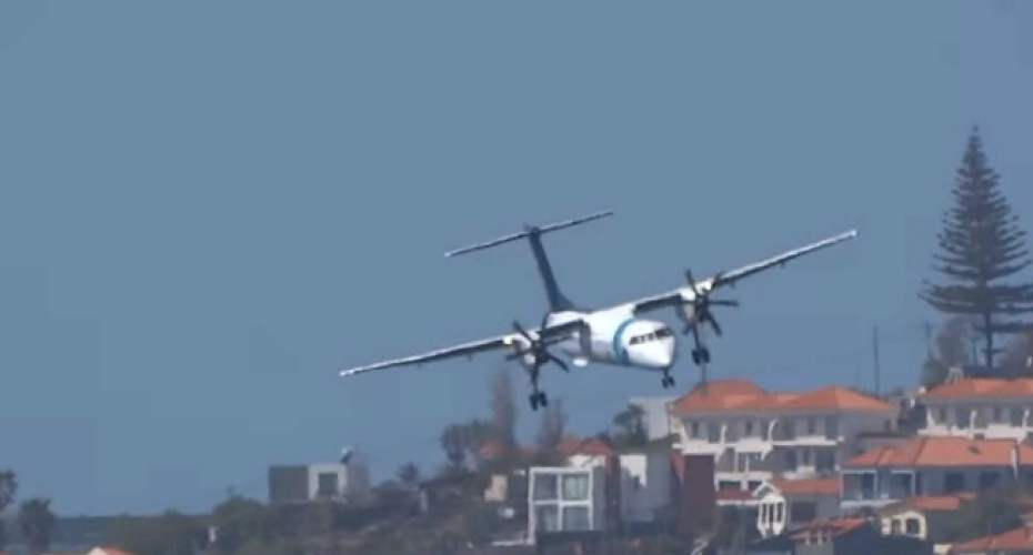 Vídeo Mostra (Incrível) “Luta” De Avião Da SATA Ao Aterrar Na Madeira