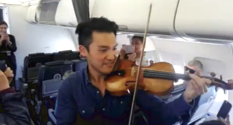 Violinista Improvisou Concerto Em Voo Da TAP Que Foi Desviado