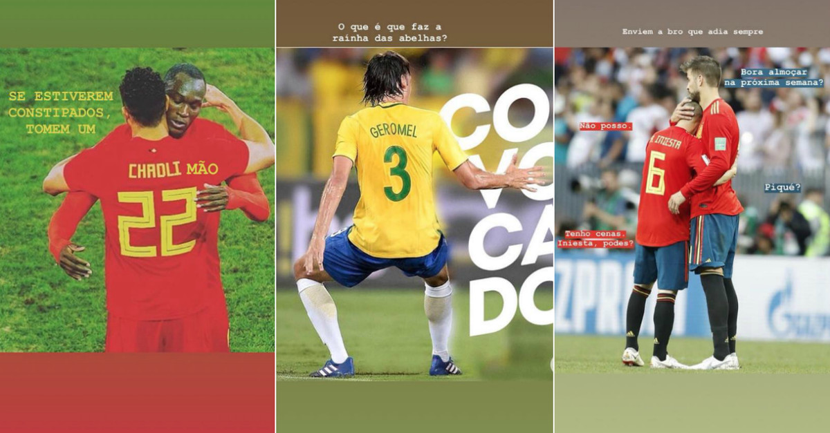 Humorista Português Andou a Brincar Com Os Nomes De Jogadores Do Mundial Nas Stories Do Instagram