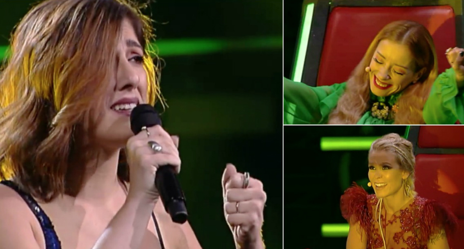 Diana Castro canta e encanta com a música “Ouvi Dizer” no The Voice Portugal