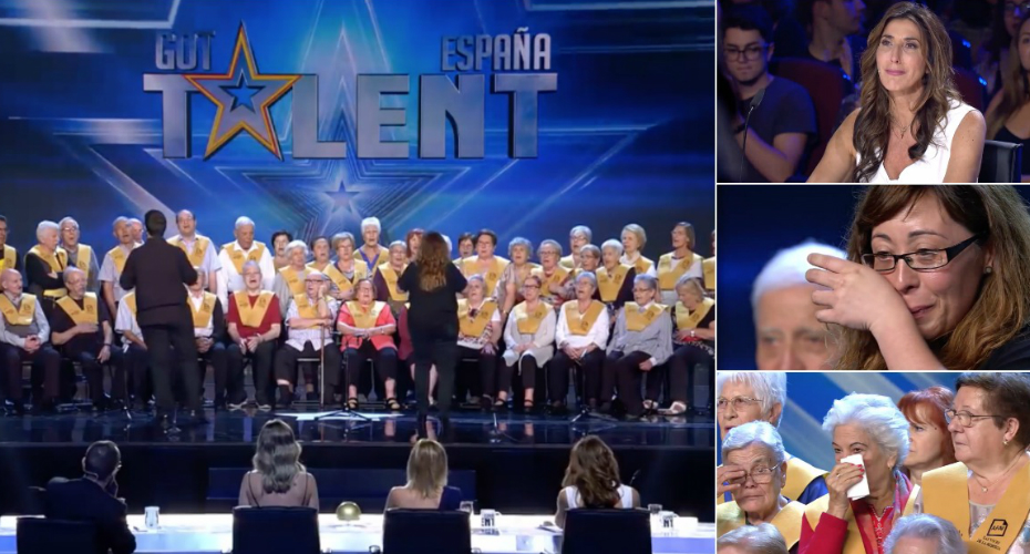Idosos Com Alzheimer Participam No “Got Talent” e Deixam Espanha a Chorar De Emoção