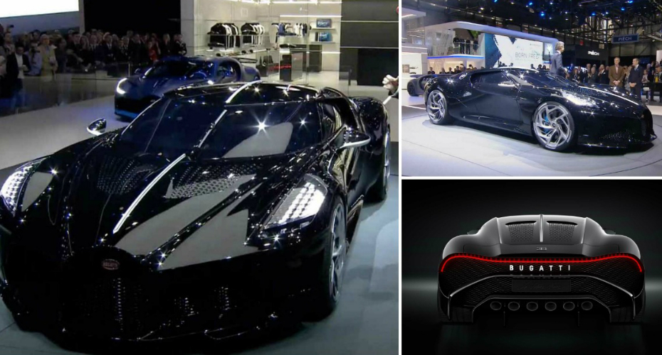 Bugatti “La Voiture Noire” é o Carro Novo Mais Caro De Sempre… 16,7 Milhões De Euros!