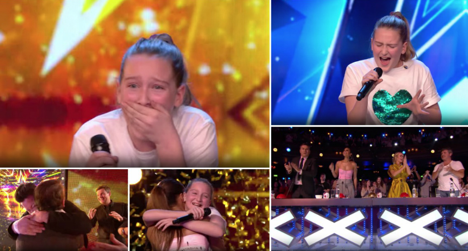Menina De 10 Anos Recebe “Botão Dourado” No Britain’s Got Talent Com Música Da Sua Autoria