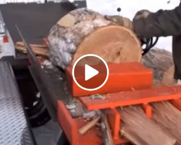 Com Esta Máquina Cortar Lenha Nunca Mais Será Um Trabalho Pesado Com Esta Máquina Cortar Lenha Nunca Mais Será Um Trabalho Pesado