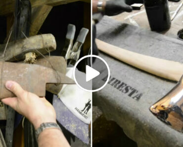 Assista Ao Incrível Processo De Restauro De Um Machado De Incêndio Assista Ao Incrível Processo De Restauro De Um Machado De Incêndio