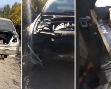 VIDEO: Foi Correr No Meio Do Monte Em Guimarães e Encontrou Um BMW M3 Completamente Desmantelado VIDEO: Foi Correr No Meio Do Monte Em Guimarães e Encontrou Um BMW M3 Completamente Desmantelado