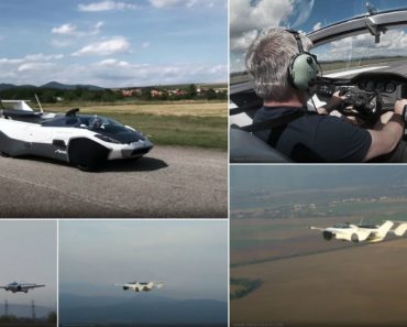 VIDEO: Empresa Eslovaca Faz Voo De Teste Com Carro Voador