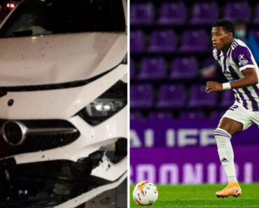 O Estado Em Que Ficou o Carro De Gonzalo Plata Após o Acidente