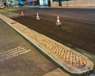 Parte Da Ciclovia Da Almirante Reis “Desapareceu” Durante a Noite Parte Da Ciclovia Da Almirante Reis “Desapareceu” Durante a Noite