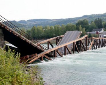 Ponte Colapsa Na Noruega e Fere Dois Condutores