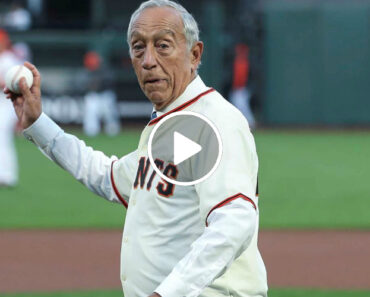 O Lançamento De Marcelo Rebelo De Sousa Pelos Giants No Jogo Com Os Colorado Rockies O Lançamento De Marcelo Rebelo De Sousa Pelos Giants No Jogo Com Os Colorado Rockies