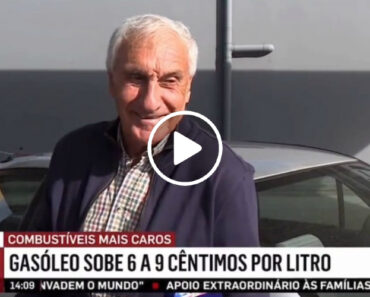 Idoso Abastece 20 Euros De Gasolina e Dá Resposta Épica a Pergunta De Jornalista