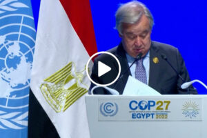 António Guterres Enganou-se e Leu Discurso Errado Na Conferência Do Clima COP27