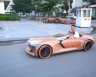 Carpinteiro Construiu Audi Skysphere De Madeira Para o 1º Aniversário Da Filha Carpinteiro Construiu Audi Skysphere De Madeira Para o 1º Aniversário Da Filha