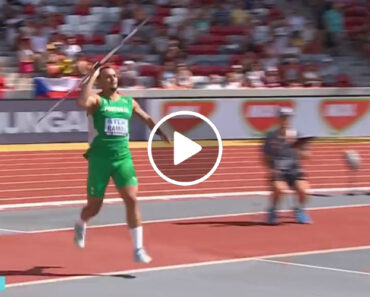 Impressionante: Atleta Português Dá Nas Vistas Com Técnica Surreal No Lançamento Do Dardo Impressionante: Atleta Português Dá Nas Vistas Com Técnica Surreal No Lançamento Do Dardo