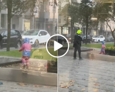 Pai Foi Filmado à Chuva Com o Filho No Porto e o Vídeo Comoveu a Internet