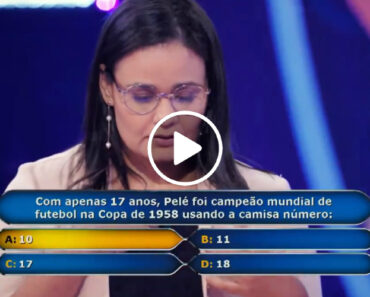 Mulher Torna-se a Primeira Vencedora Do “Quem Quer Ser Milionário” No Brasil Com Pergunta Sobre Pelé