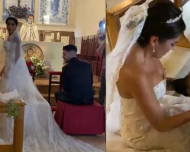 Noiva é Surpreendida Pela Sua Cadela No Altar. Vídeo Tocante Ficou Viral Noiva é Surpreendida Pela Sua Cadela No Altar. Vídeo Tocante Ficou Viral