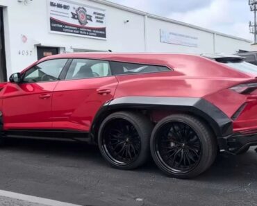 Não é Montagem. Construíram Mesmo Este Lamborghini Urus Com Seis Rodas Não é Montagem. Construíram Mesmo Este Lamborghini Urus Com Seis Rodas