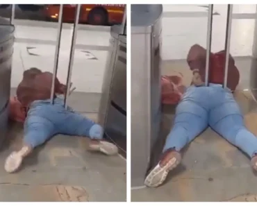 Mulher Tenta Entrar à Socapa Em Autocarro Mas Acaba Presa Na Porta De Segurança Mulher Tenta Entrar à Socapa Em Autocarro Mas Acaba Presa Na Porta De Segurança