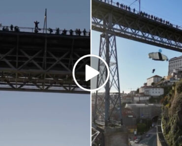 Jovem Paraquedista De 22 Anos Saltou Do Topo Da Ponte Luís I Para Cumprir Um Sonho Jovem Paraquedista De 22 Anos Saltou Do Topo Da Ponte Luís I Para Cumprir Um Sonho