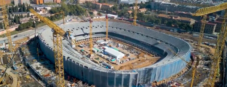 Já Parece Um Estádio. Barça Mostra Imagens Do Estado Atual De Camp Nou