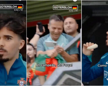 Adepto Português Deu Dica a Vitinha Antes Do Jogo… “Comes Duas Bananas Ou Três… é Sempre Andar!” Adepto Português Deu Dica a Vitinha Antes Do Jogo… “Comes Duas Bananas Ou Três… é Sempre Andar!”