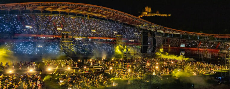 Rockin’1000 Divulgou Imagens Da Grande Noite No Estádio De Leiria Com 20 Mil Pessoas Rockin’1000 Divulgou Imagens Da Grande Noite No Estádio De Leiria Com 20 Mil Pessoas