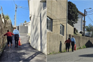 GNR Foi Fotografada a Ajudar Idosa Com As Compras e Recebeu Elogios Nas Redes Sociais