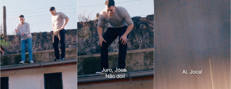 Juro, Joca! Amigos recriam vídeo viral 14 anos depois para anúncio publicitário Juro, Joca! Amigos recriam vídeo viral 14 anos depois para anúncio publicitário