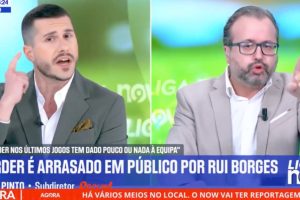“Tu És Mentiroso”: Ambiente Aqueceu Entre Vítor Pinto e Gonçalo Monteiro No Canal NOW