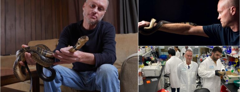 Cientistas Desenvolvem Antídoto Inédito Com Sangue De Homem Picado Por Mais De 200 Cobras Cientistas Desenvolvem Antídoto Inédito Com Sangue De Homem Picado Por Mais De 200 Cobras