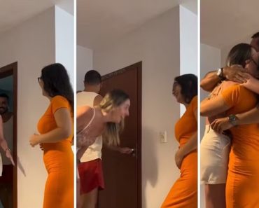 Casal Revela Gravidez Aos Amigos, Mas São Eles Que Acabam Surpreendidos