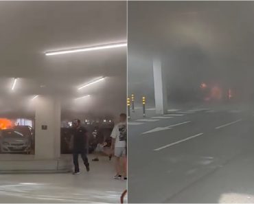 Incêndio Em Carro Elétrico No Parque Do NorteShopping Leva à Assistência De 3 Pessoas Incêndio Em Carro Elétrico No Parque Do NorteShopping Leva à Assistência De 3 Pessoas