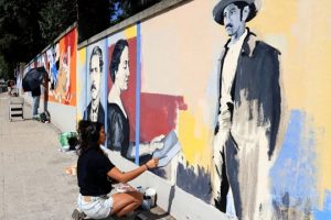 Mural Coletivo No Porto Celebra 200 Anos De Camilo Castelo Branco