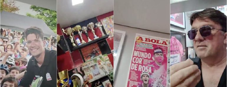 Olivier Bonamici Visitou o “Santuário” De João Almeida Antes Do Início Do Tour Olivier Bonamici Visitou o “Santuário” De João Almeida Antes Do Início Do Tour