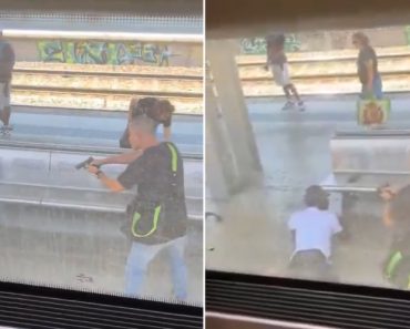 PSP à Civil Defende Mãe e Filhos Em Comboio e é Atacado Com Tesoura PSP à Civil Defende Mãe e Filhos Em Comboio e é Atacado Com Tesoura