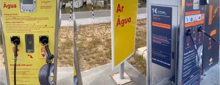 Português Indignado Com o Custo De 1€ Por 5 Minutos De Água e Ar Em Bombas De Gasolina Em Portugal Português Indignado Com o Custo De 1€ Por 5 Minutos De Água e Ar Em Bombas De Gasolina Em Portugal