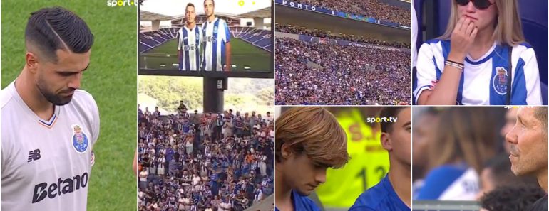 Emoção Tomou Conta Do Estádio Do Dragão Durante Homenagem a Diogo Jota e André Silva Emoção Tomou Conta Do Estádio Do Dragão Durante Homenagem a Diogo Jota e André Silva