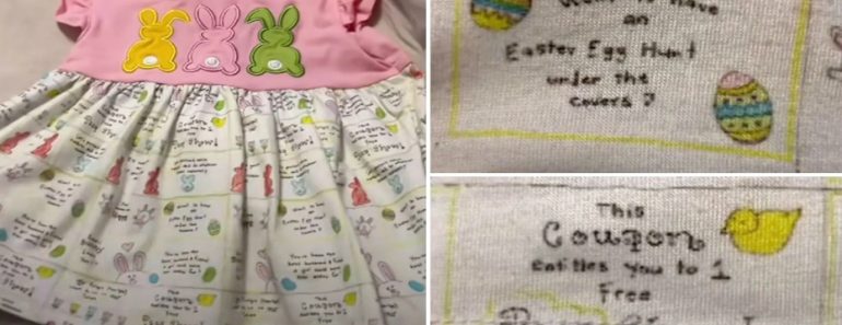 Mãe Compra Vestido à Filha e Lê Mensagens “Inapropriadas” Na Peça Mãe Compra Vestido à Filha e Lê Mensagens “Inapropriadas” Na Peça