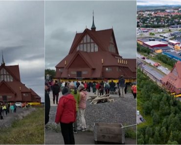 Igreja Centenária Com 113 Anos e 672 Toneladas é Realocada Devido a Expansão De Mina De Ferro Igreja Centenária Com 113 Anos e 672 Toneladas é Realocada Devido a Expansão De Mina De Ferro