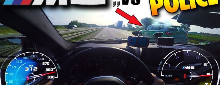 BMW M5 Passa a Polícia a 310km/h Na Autobahn BMW M5 Passa a Polícia a 310km/h Na Autobahn